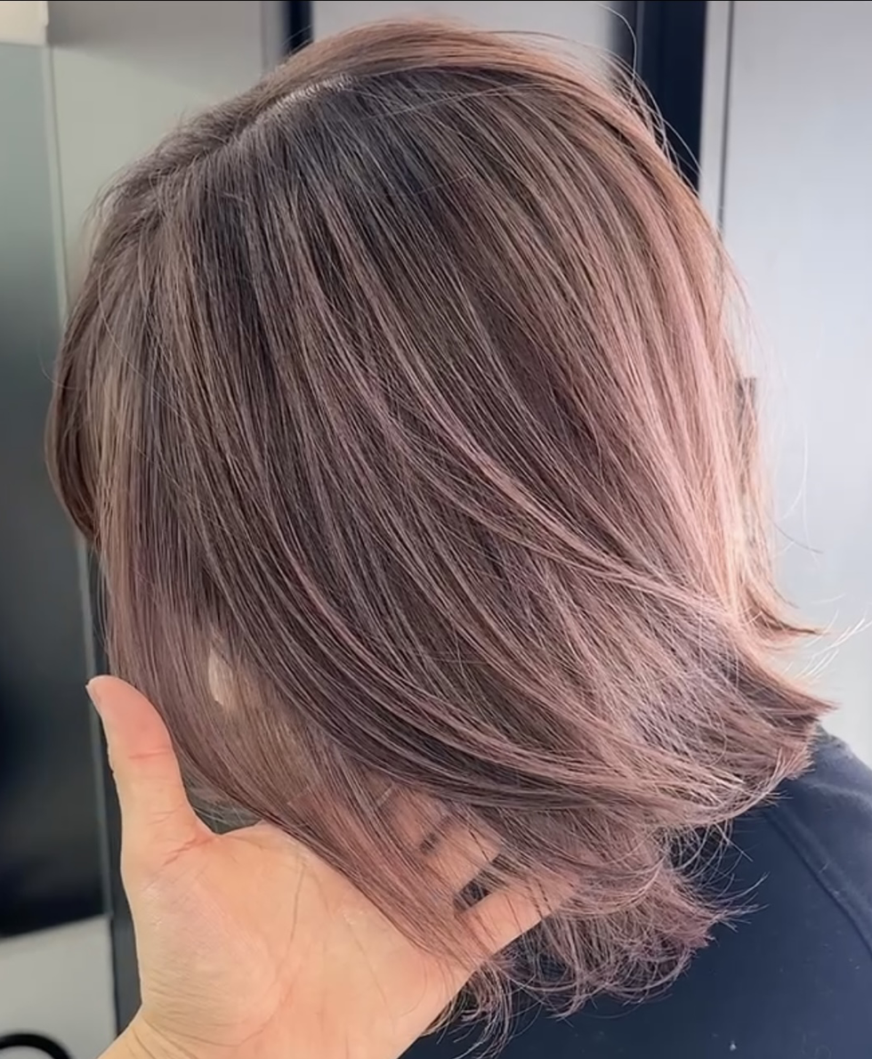 履歴を活かしてラベンダーピンク画像3