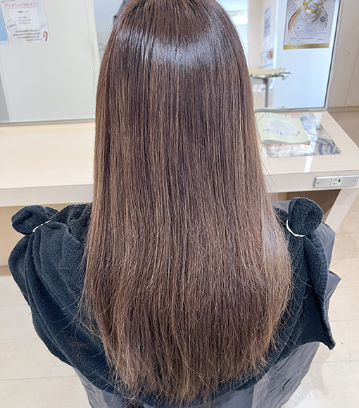 ハイライトローズグレージュBefore画像