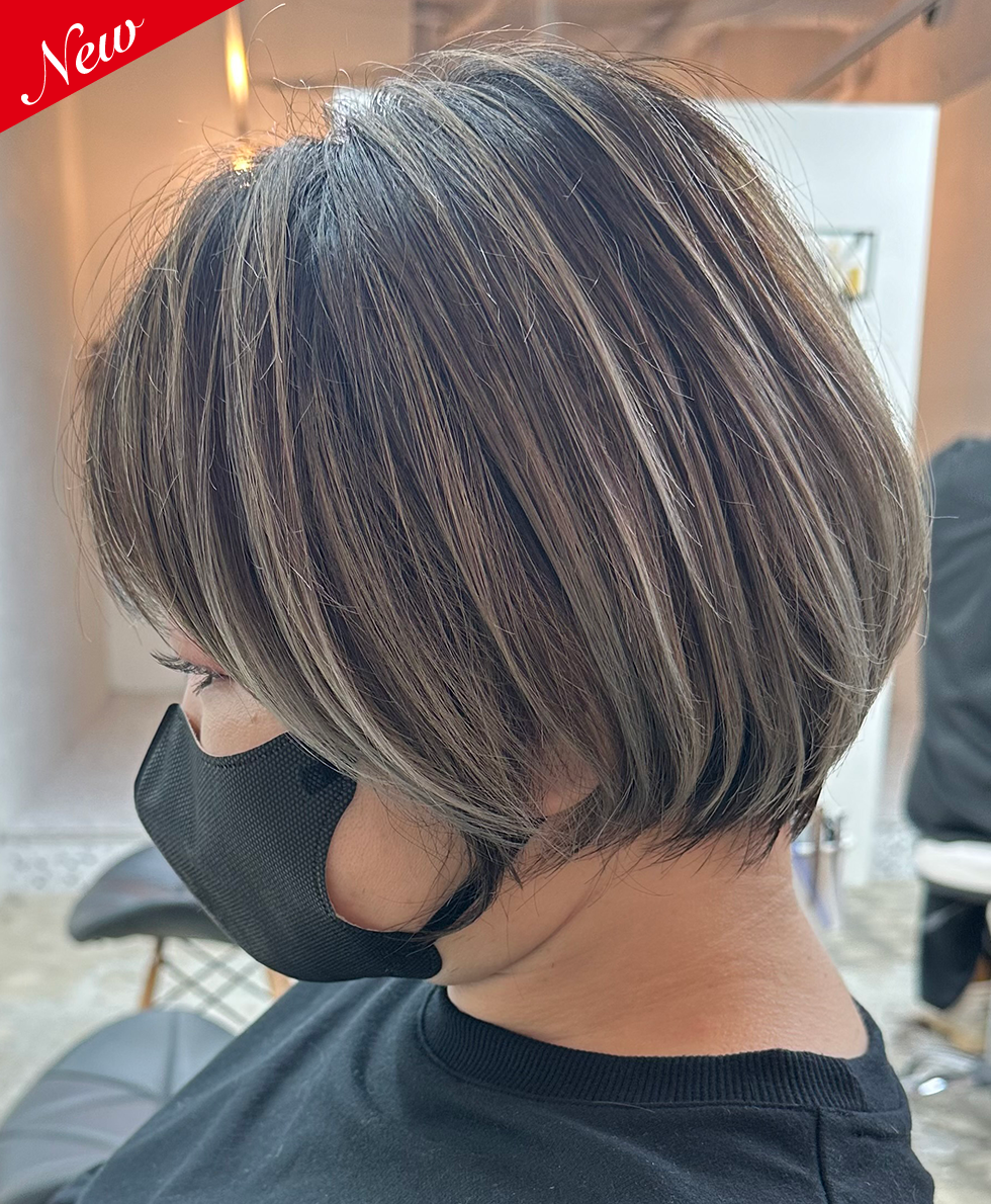 ショート×バレイヤージュ