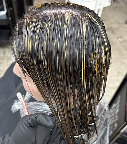 ショート×バレイヤージュBleach画像