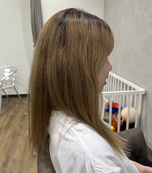 ディープアクアブルーBefore画像2