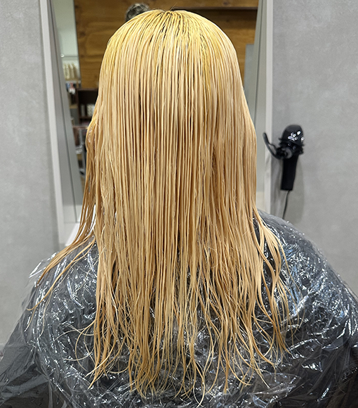 ディープアクアブルーBleach画像
