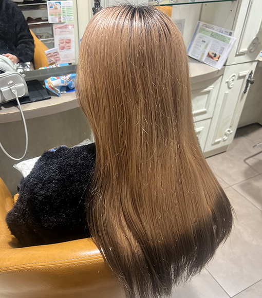 ラベンダーピンク×エンドカラーBefore画像3