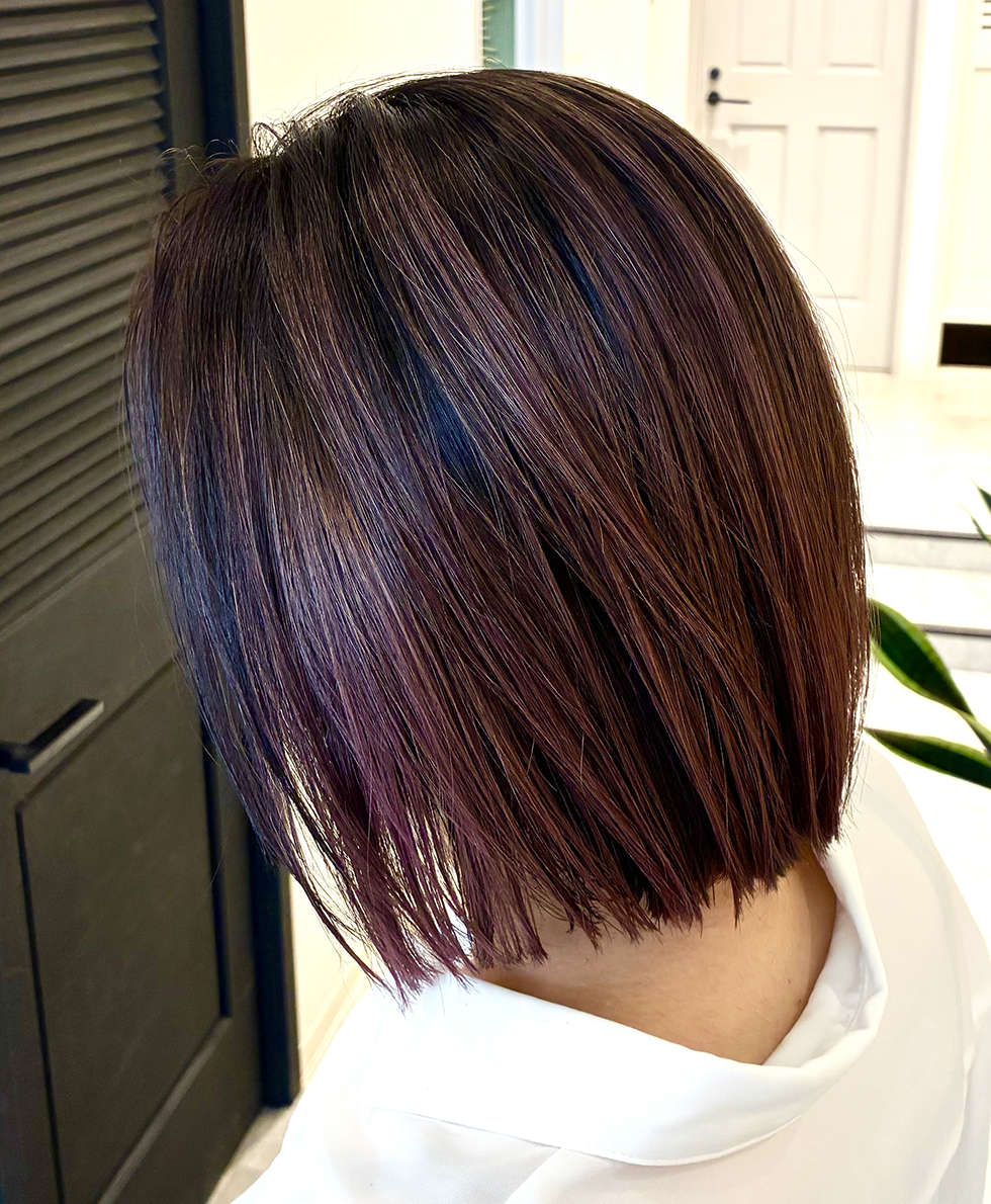 バイオレットピンク×ローライト