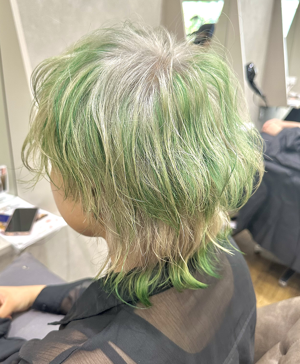 メリーグリーンデザインカラー