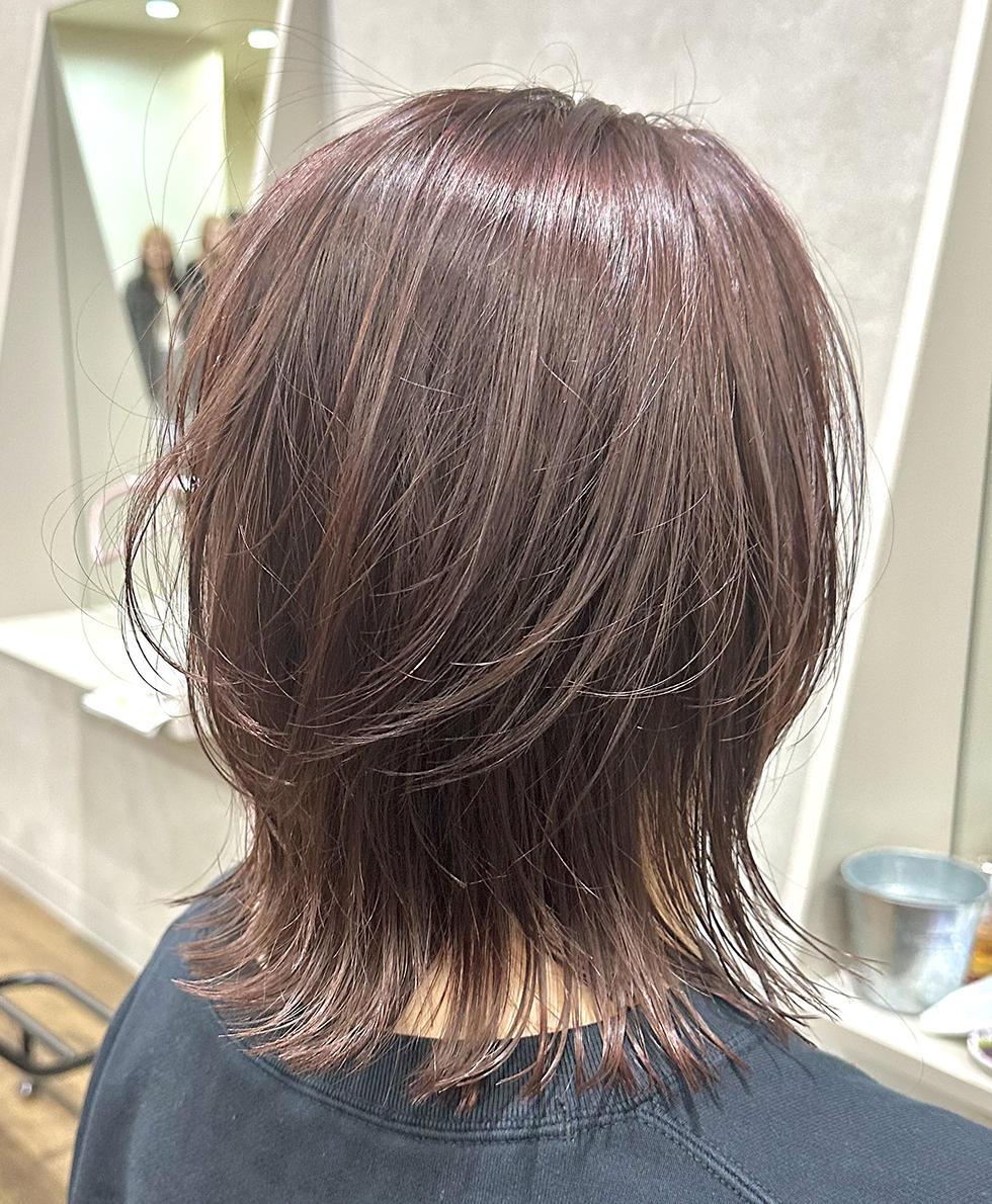 ピンクブラウン