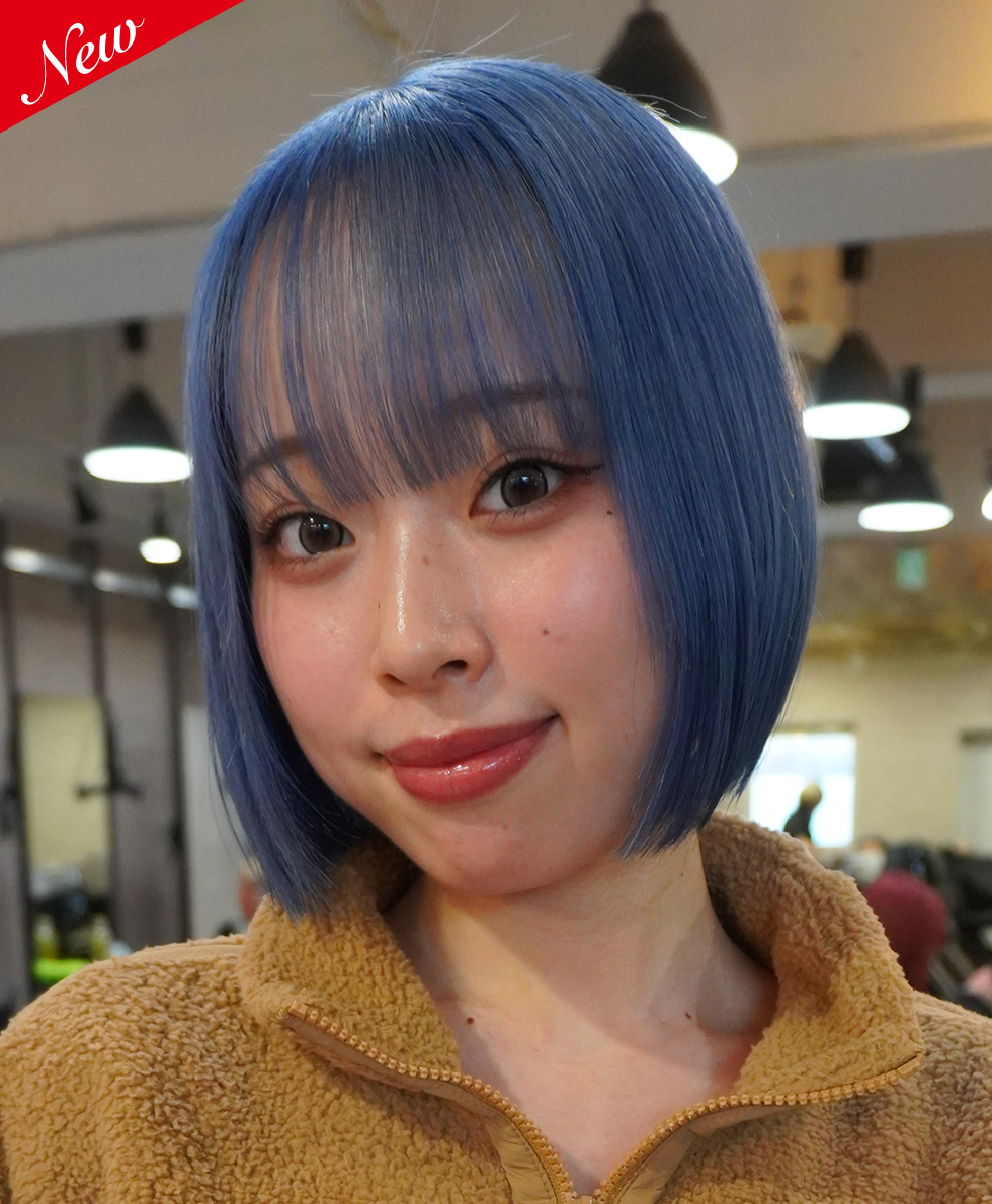 冬にピッタリくすみBlue