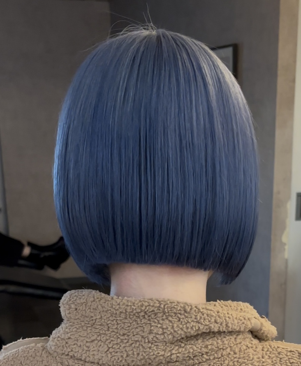 冬にピッタリくすみBlue画像2