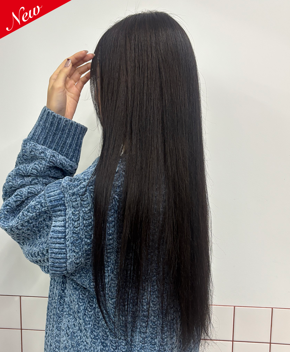 地毛風　透明感カラー