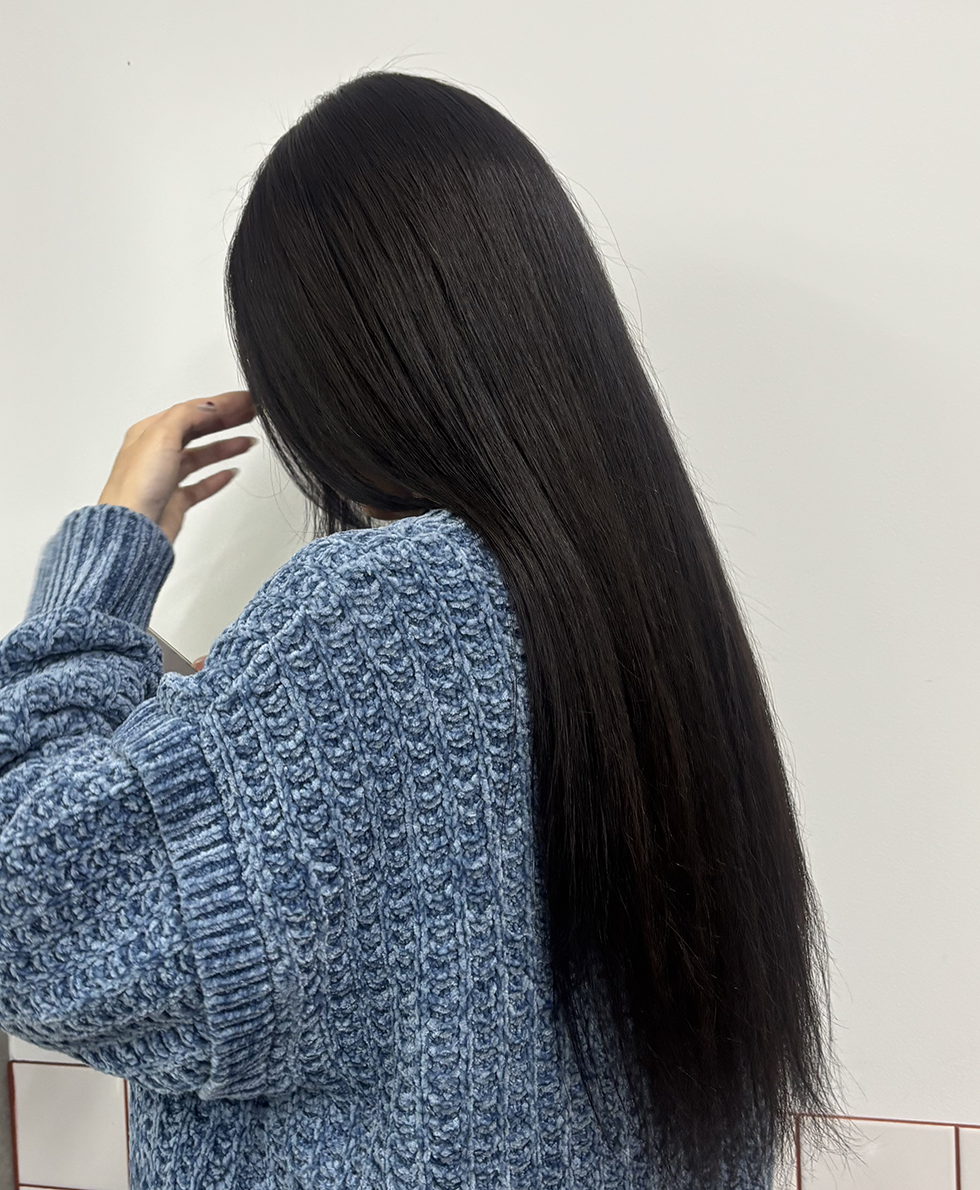 地毛風　透明感カラー画像3