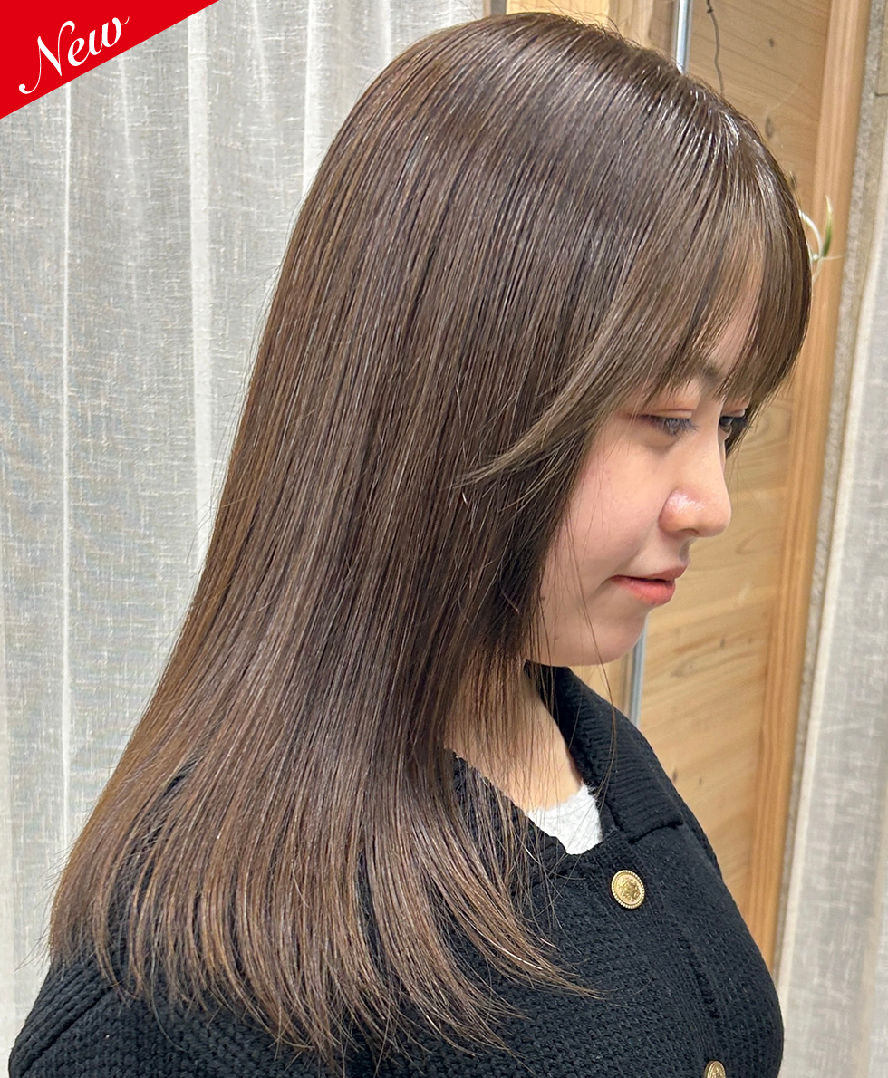 透明感オリーブベージュ