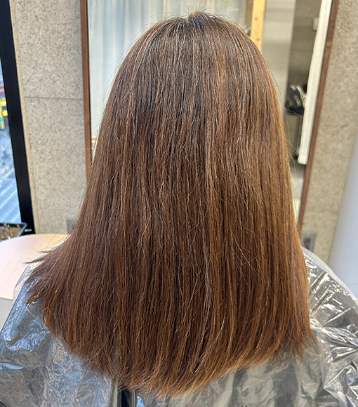 透明感オリーブベージュBefore画像