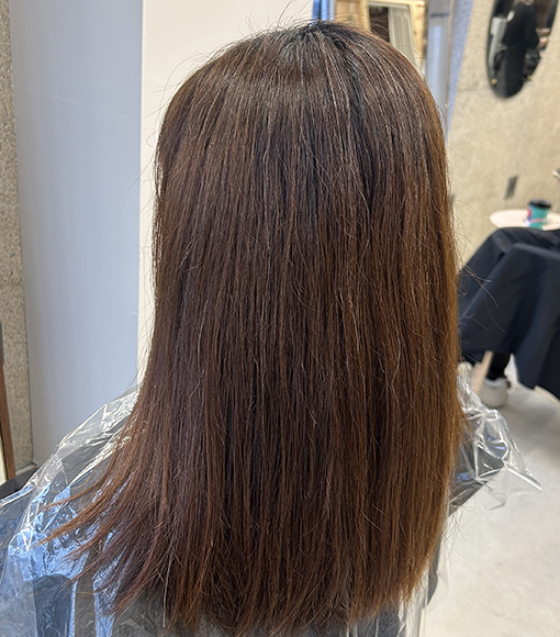 透明感オリーブベージュBefore画像3