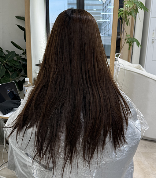 参戦前ダークグレージュBefore画像