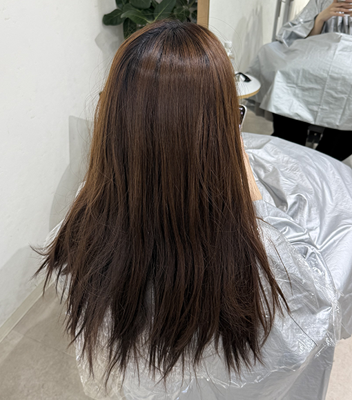 参戦前ダークグレージュBefore画像2