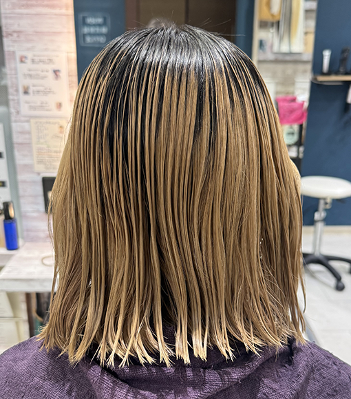 ネイビーブルーBefore画像