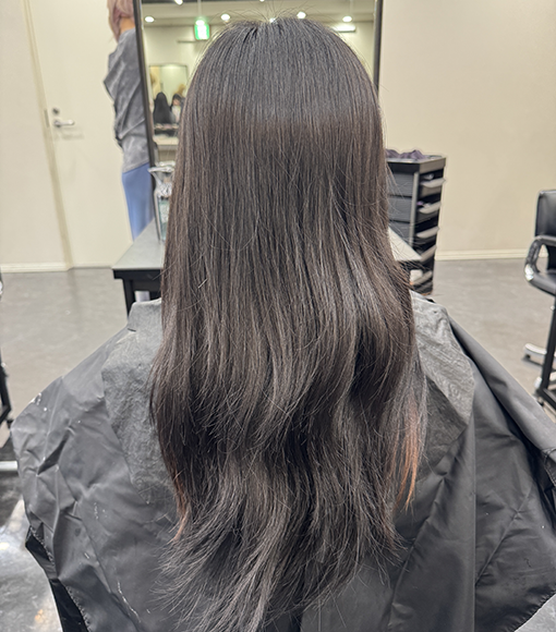 寒色紫カラーBefore画像