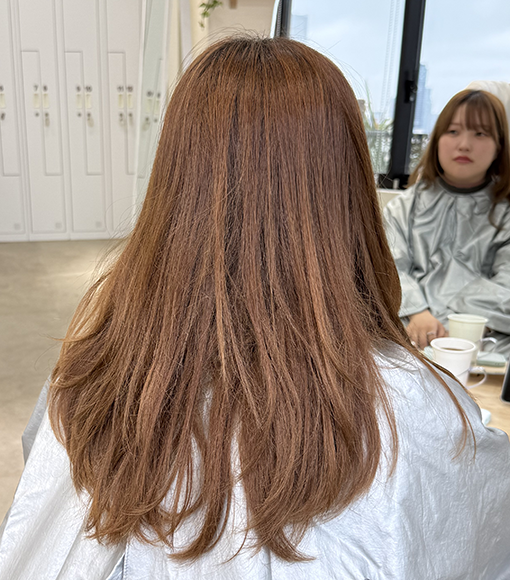 ラベンダーアッシュBefore画像