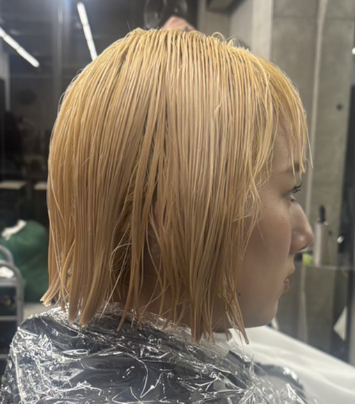 グレージュ×バングローライトBleach画像2