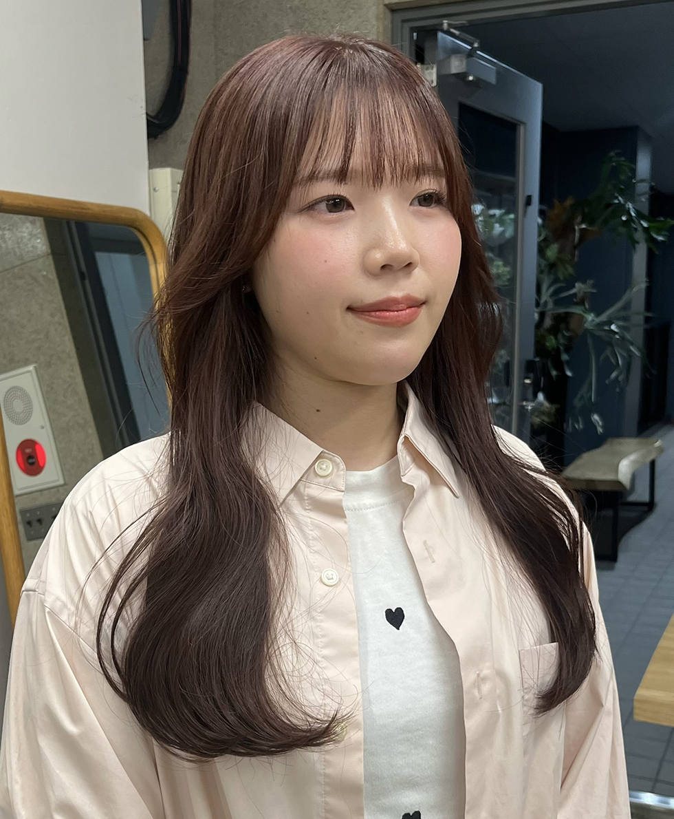 ピンクブラウン