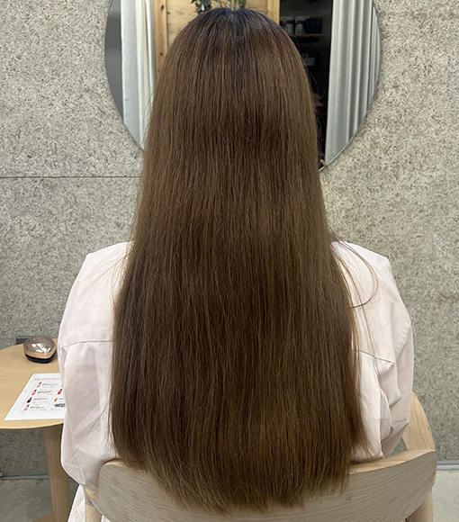 ピンクブラウンBefore画像