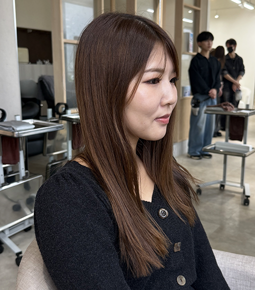 ラベンダーアッシュBefore画像2