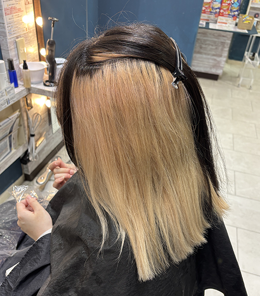 ブルー×オレンジBefore画像2