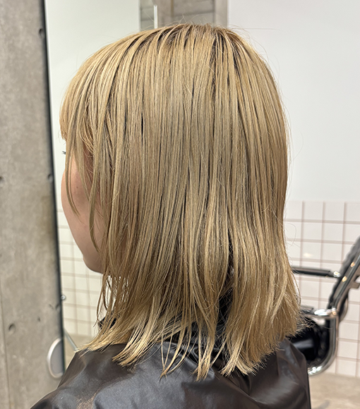 パープルシルバーBefore画像2