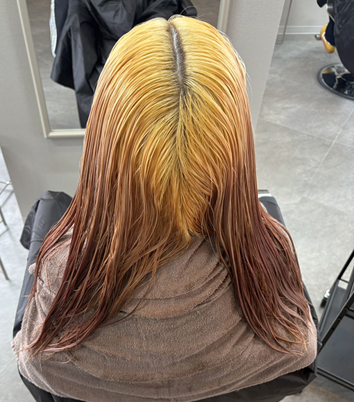 ミルクティーブラウンBleach画像