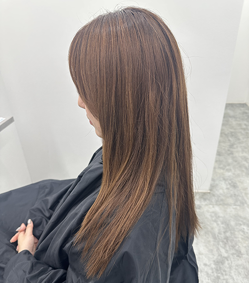 アッシュブラウンBefore画像2