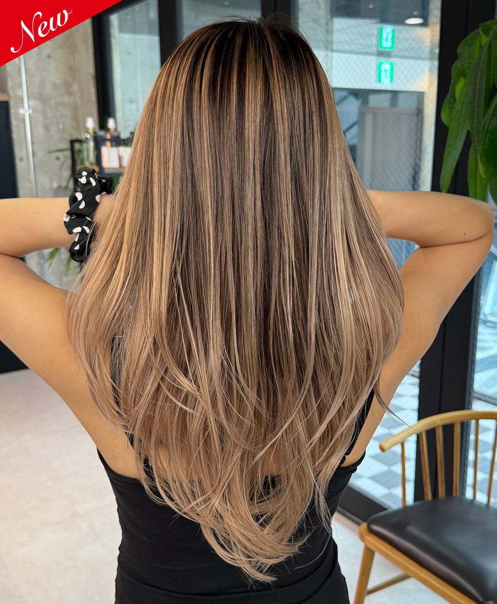 Balayage color