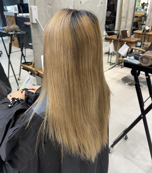 Balayage colorBefore画像
