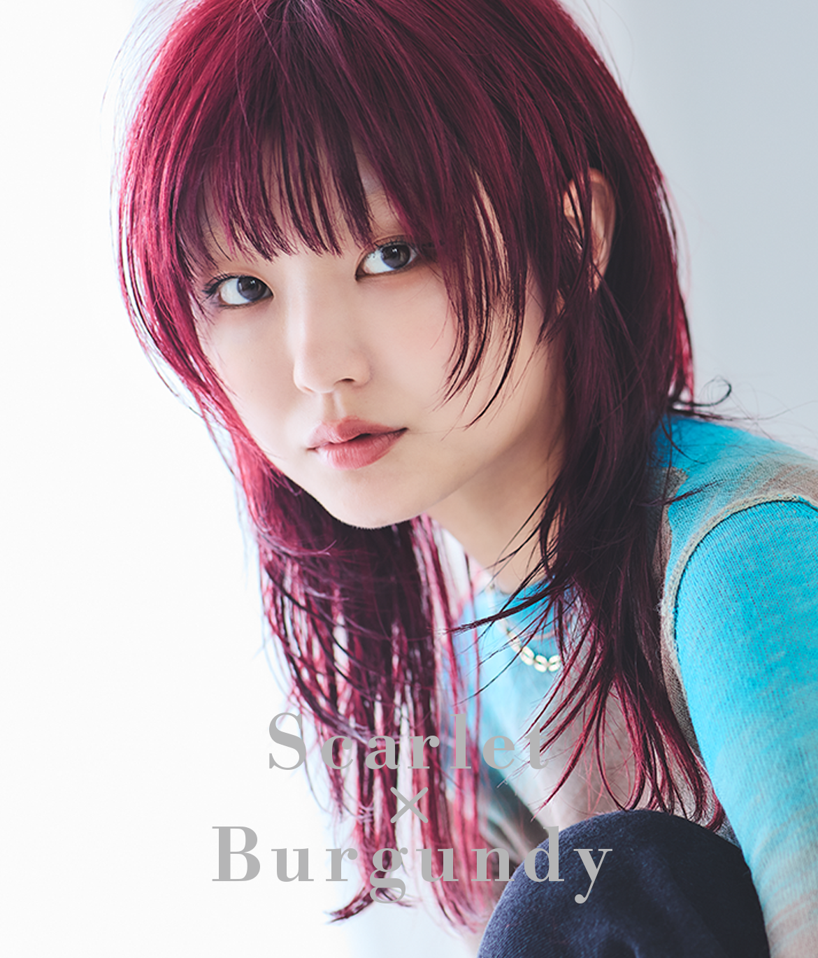Scarlet × Burgundy