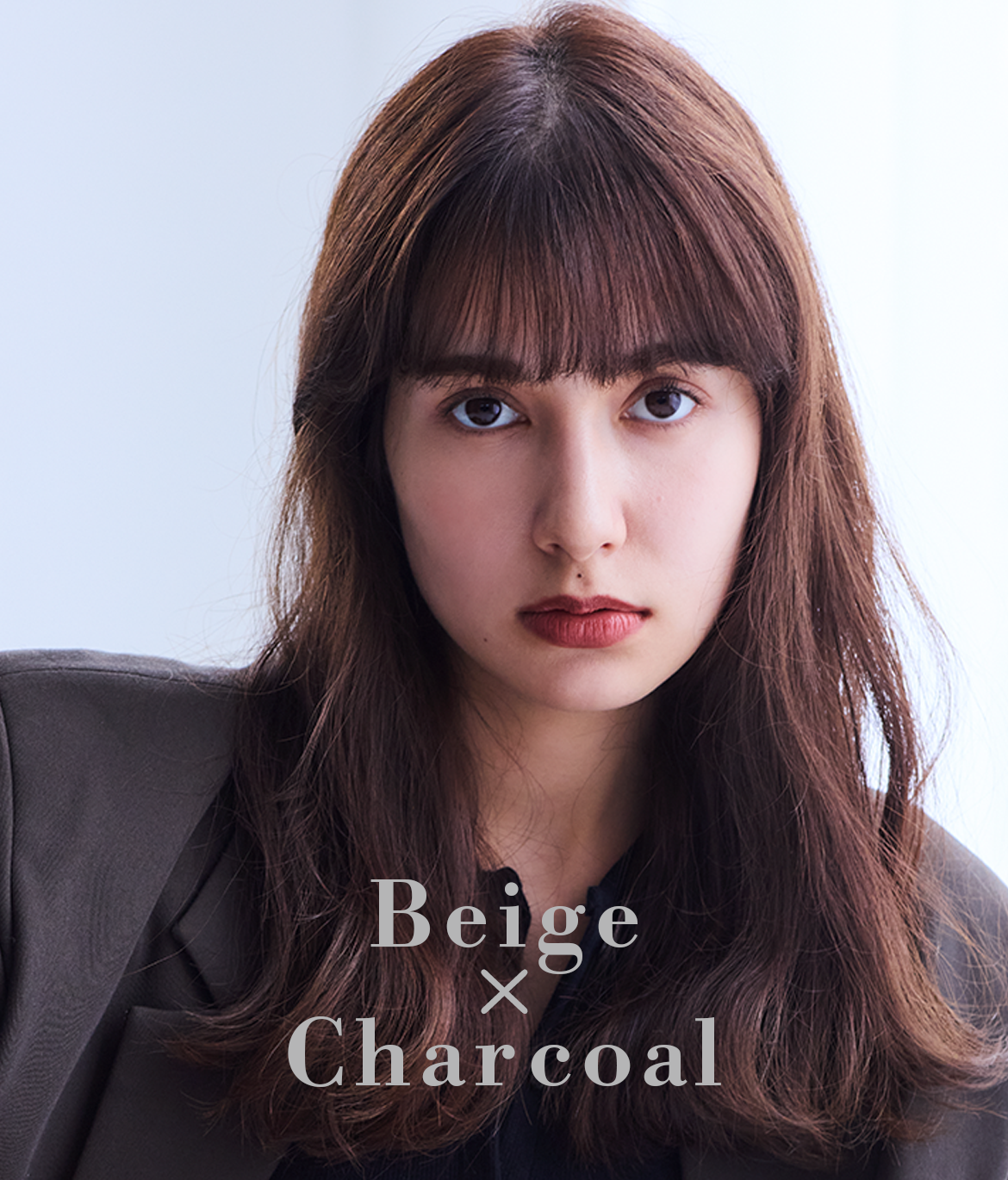 Beige × Charcoal