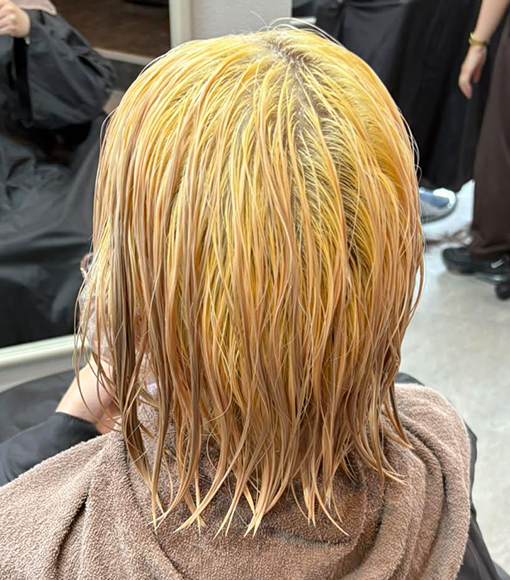 中明度ミルクティーBleach画像